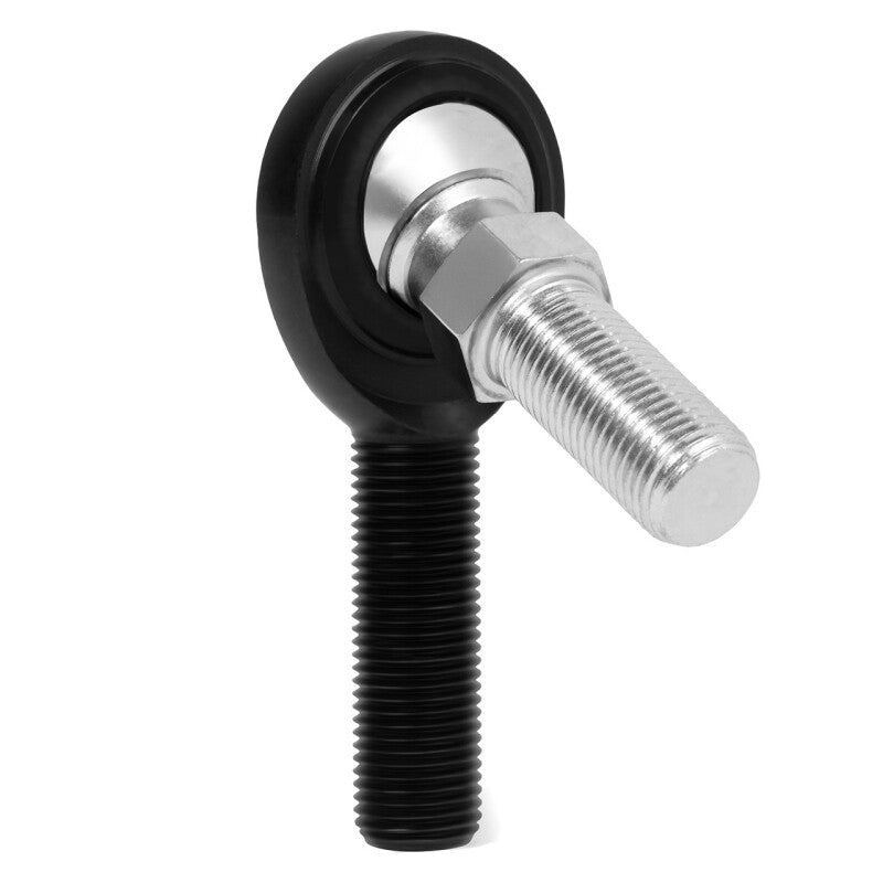 QA1 PC Series 2-Pc Rod End - Male/Left Hand - .625in Bore x 3/4-16 w/Stud - Alloy Steel w/PTFE