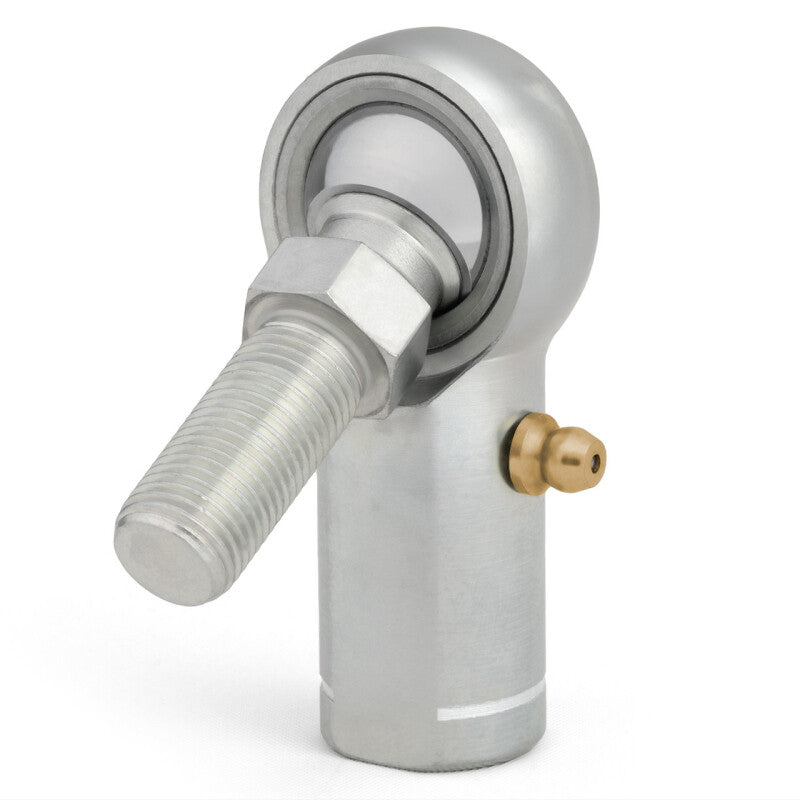 QA1 H Series 3-Pc Rod End - Female/Left Hand - .3125in Bore x 5/16-24 w/Stud & Zerk - Alloy Steel