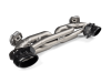S-PO/TI/19 Akrapovic 20-21 Porsche 911 Turbo/Turbo S (992) Slip-On Race Line (Titanium) (REQUIRES TIPS)