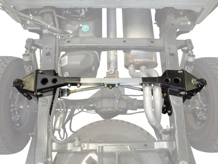 ICON 95120 rear hydraulic bump stop kit installed view 2