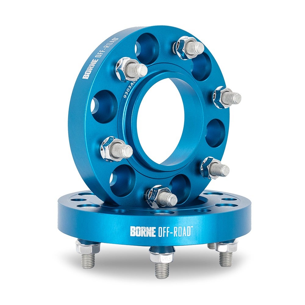 BNWS-004-300BL Wheel Spacers, Blue, 6X139.7, 106mm Center Bore, M12 X 1.5, 1.20in