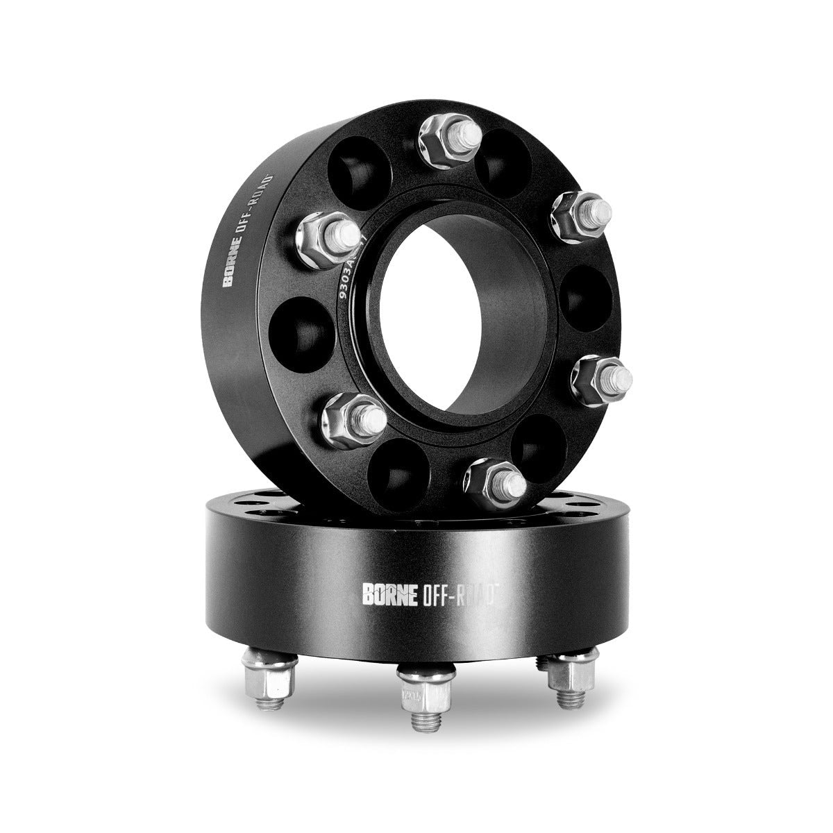 BNWS-019-500BK Wheel Spacers, Black, 6x139.7, 50mm, fits Dodge Ram 1500 2019+