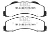 ED93034 Truck/SUV Extra Duty Brake Pads