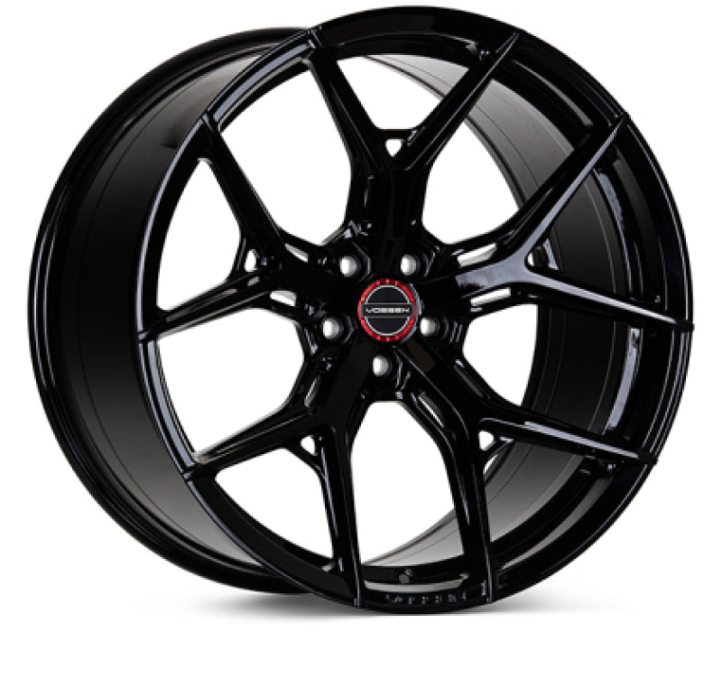 Vossen HF-5 21x9.5 - 5x114.3 - ET38 - Deep Face - 64.1 - Gloss Black Wheel