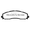 ED93016 Truck/SUV Extra Duty Brake Pads