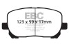 DP31637C Redstuff Ceramic Low Dust Brake Pads