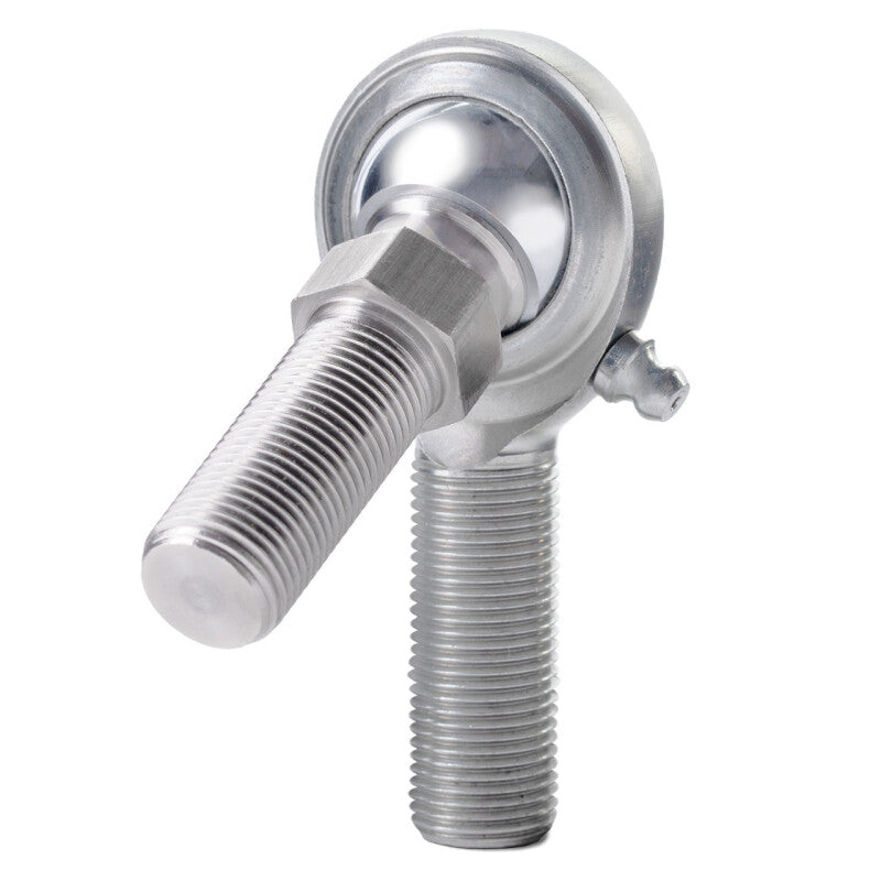 QA1 C Series 2-Pc Rod End - Male/Right Hand - .5in Bore x 5/8-18 w/Stud & Zerk - Carbon Steel