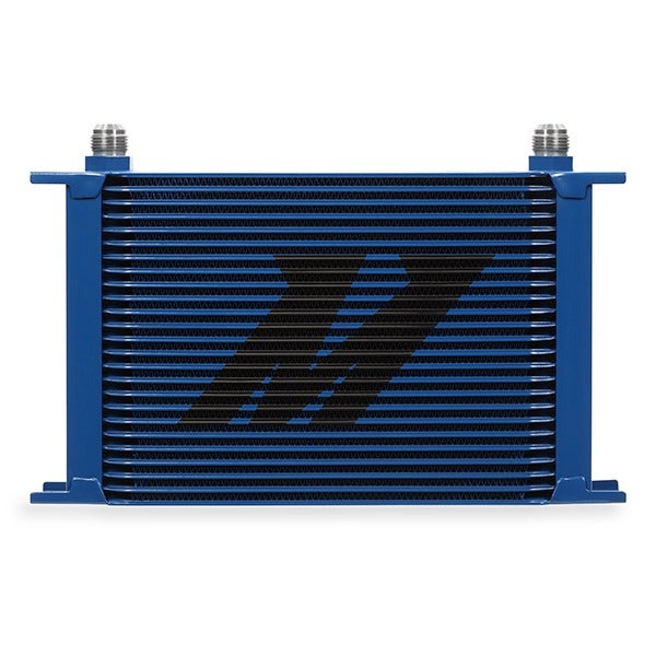 MMOC-25BL Universal Oil Cooler, 25-Row, Blue