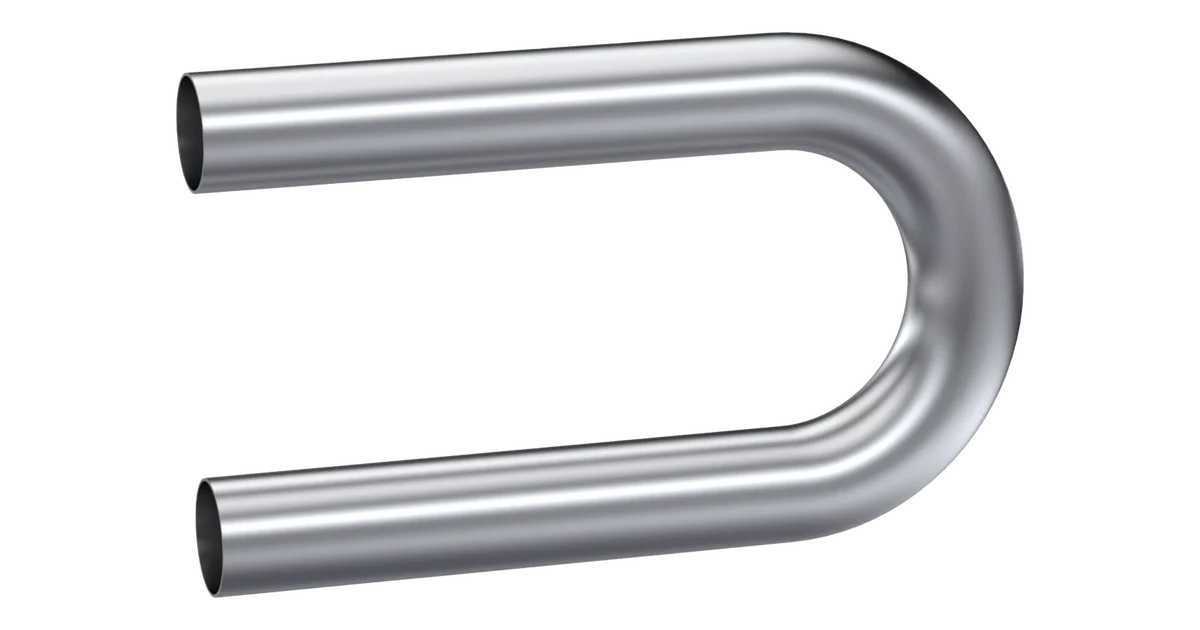 MB2003 Universal 2.25-Inch Exhaust Pipe, 180˚ Bend, MB2003