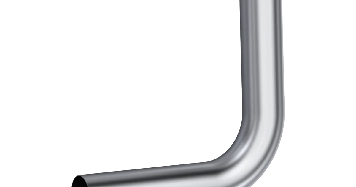 MB2012 Universal 3.5-Inch Exhaust Pipe, 90˚ Bend, MB2012